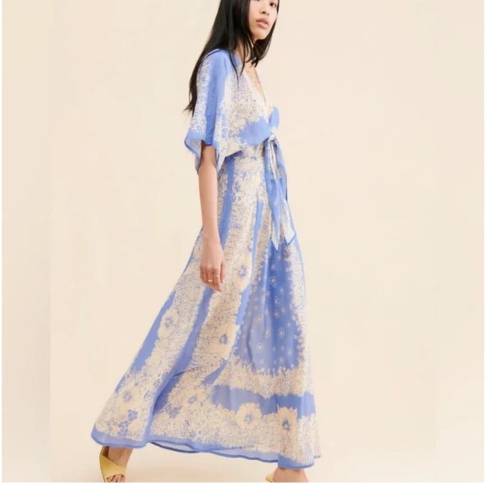 King Csilla dress juniper tea dress